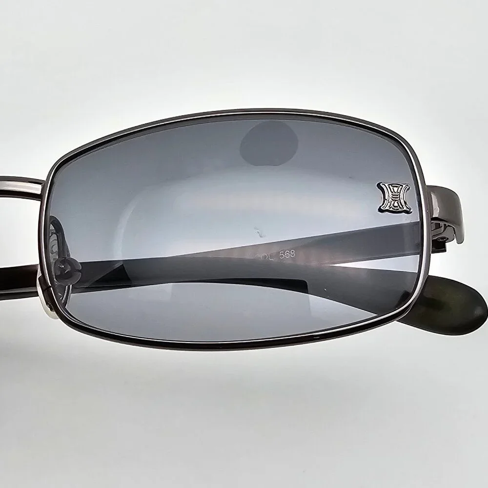 Celine SC1019 Col. 568 Gunmetal Frame Grey Gradient Lens Sunglasses Italy 51mm - Picture 14 of 16